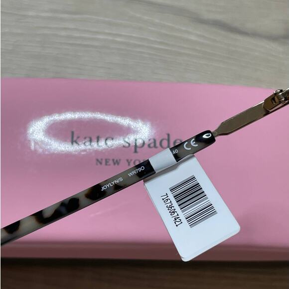 Kate Spade Joylyn 50MM Round Sunglasses Black Havana Dark Grey Gradient main image 7